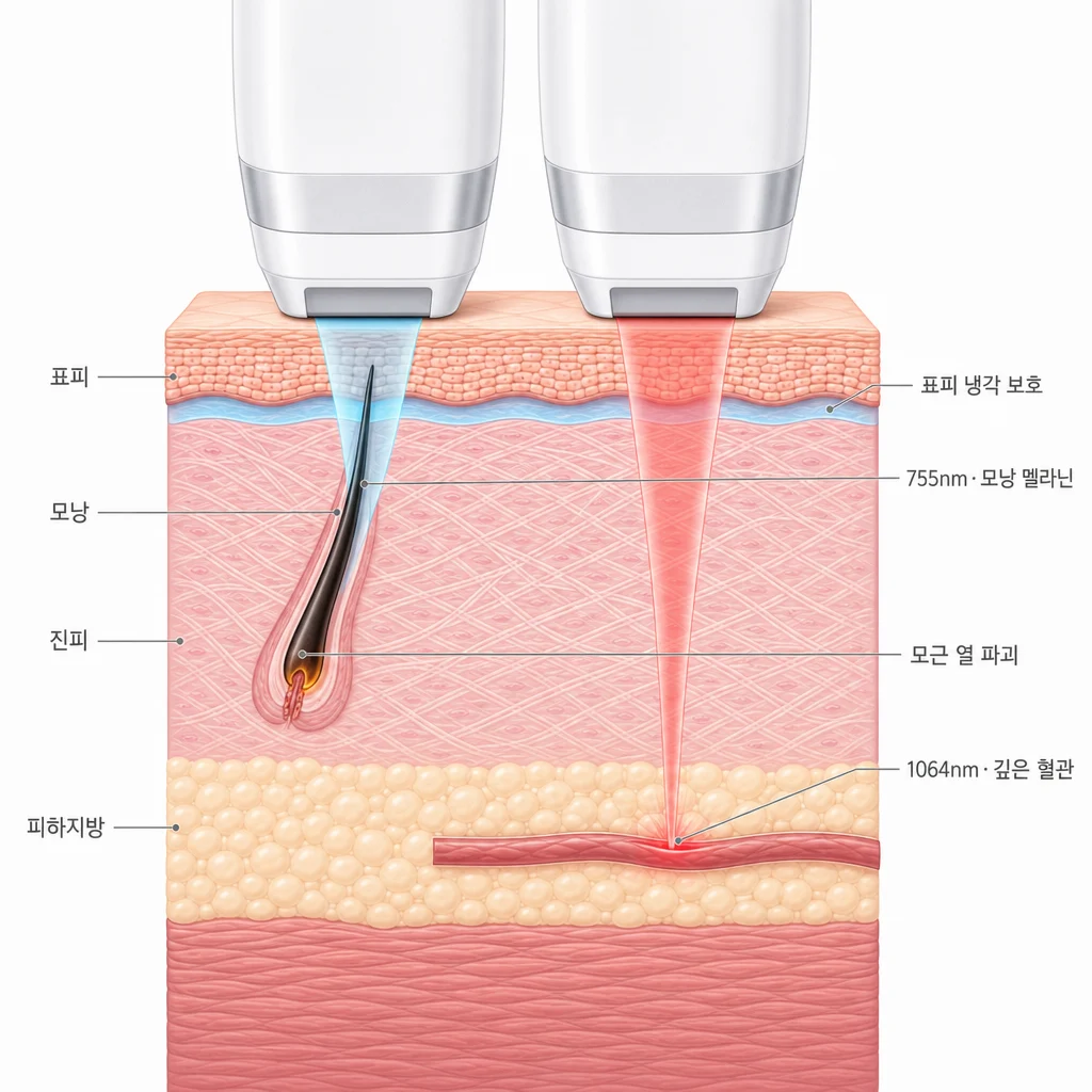 노블린 레이저 원리